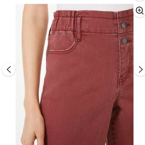 Scoop Crop Strayed Frayed Edge Jeans: Size 2 - Picture 8 of 12